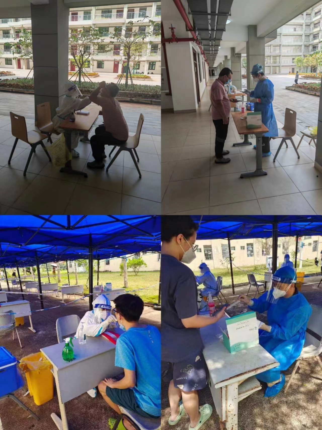 微光虽弱 凝聚成束亦耀眼 ――学院教师志愿者在行动